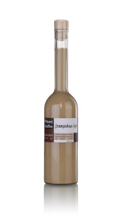 Winzerkaffee Sahnelikör 20% 0,5 l